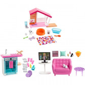 Барби Игрален комплект мебели за вътрешно обзавеждане за момиче  106164 2