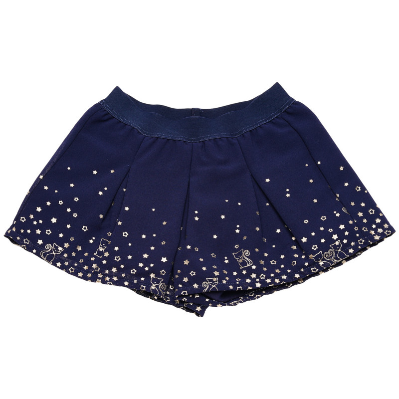 Къси панталони за бебе момиче със златисти звездички  106414