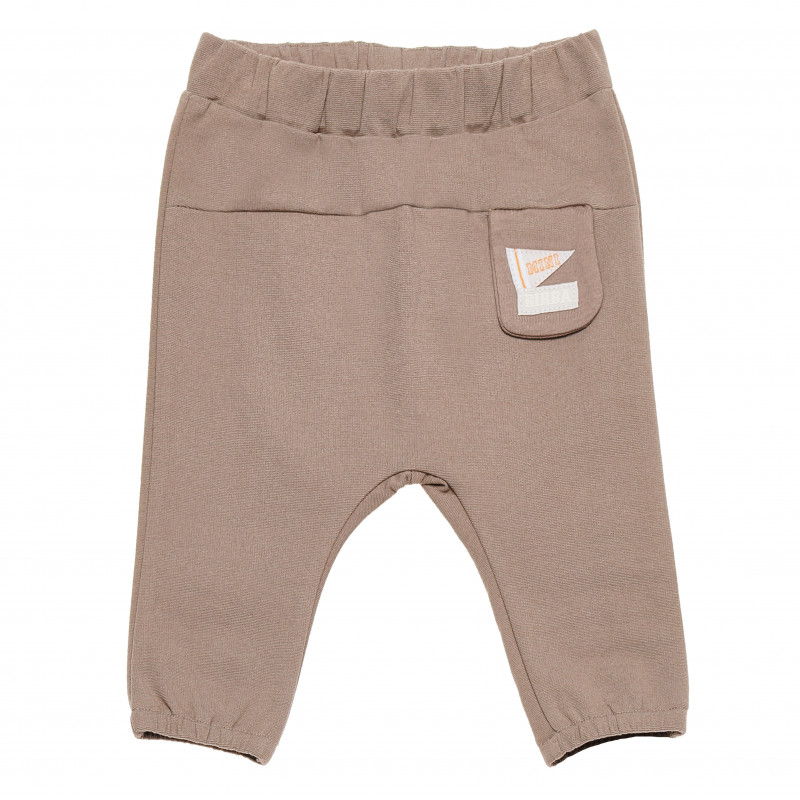 Панталон за бебе от мека памучна материя  106458