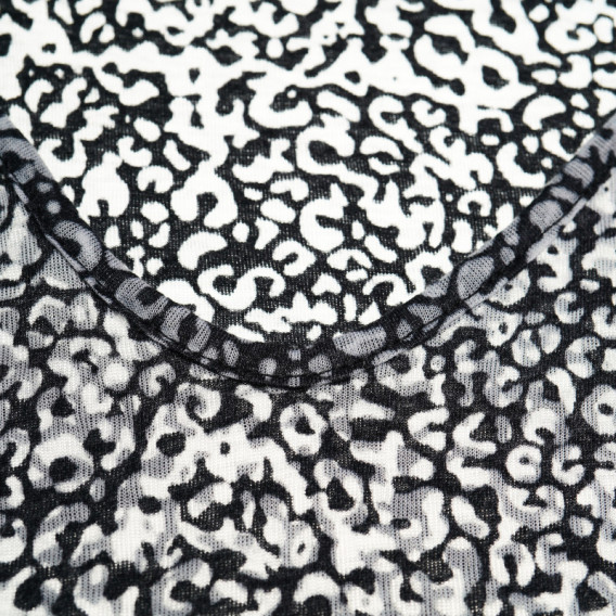 Блуза с дълъг ръкав в черно и бяло за бременни Mamalicious 106942 3
