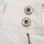 Памучни 3/4 панталони за бременни, бели Pepe Jeans 106960 4