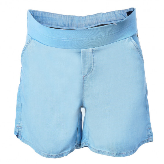 Дънкови къси панталони за бременни, сини Esprit 106976 