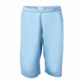 Памучни къси панталони за бременни, сини Mamalicious 106980 
