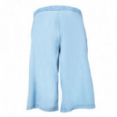 Памучни къси панталони за бременни, сини Mamalicious 106981 2