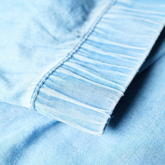 Памучни къси панталони за бременни, сини Mamalicious 106982 3