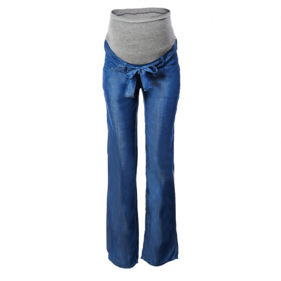 Дънкови панталони за бременни, сини Christoff 106984 