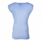 Памучна блуза без ръкави за бременни, синя Mamalicious 107018 2