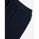 Къси панталони от органичен памук, тъмно сини за момче Name it 107136 3