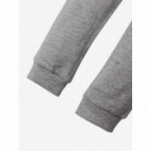 Спортен панталон от органичен памук, сив за момче Name it 107711 3