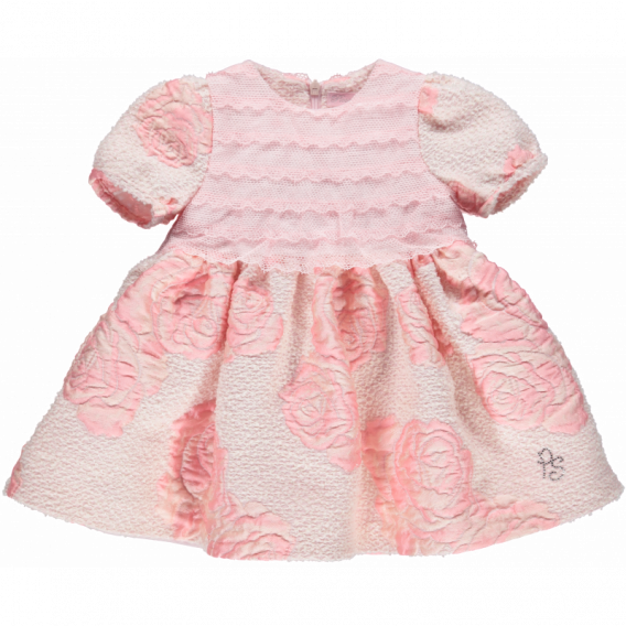 Официална рокля за бебе, розова за момиче Picolla Speranza 107826 