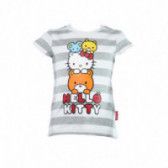 Раирана тениска Hello Kitty за момиче Hello Kitty 107930 