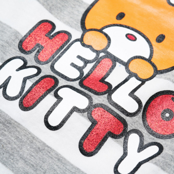 Раирана тениска Hello Kitty за момиче Hello Kitty 107932 3