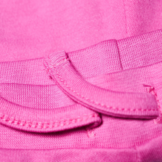Памучни къси панталони, розови за момиче BLUE SEVEN 107987 3