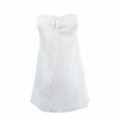 Дантелена рокля, бяла за момиче BLUE SEVEN 107996 2