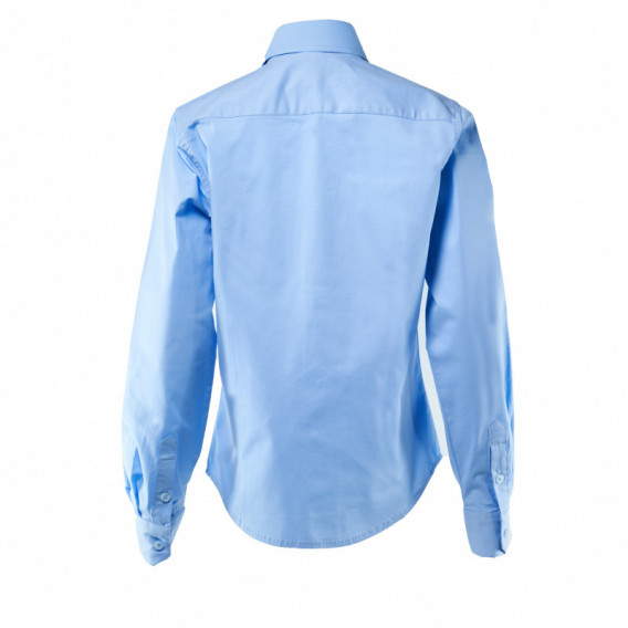 Риза с дълъг ръкав, синя за момче G.Lenmann 108074 2