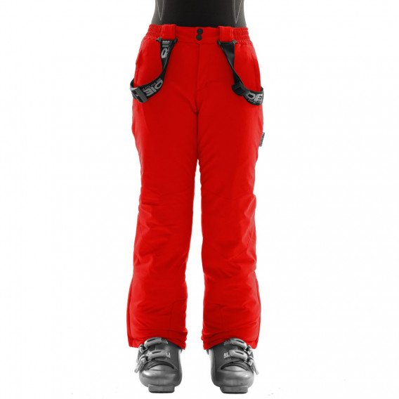 Ски панталон за момиче, червен Diel 10914 