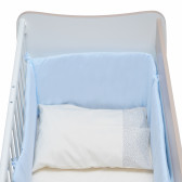 Памучен обиколник за легло, син Inter Baby 109141 2