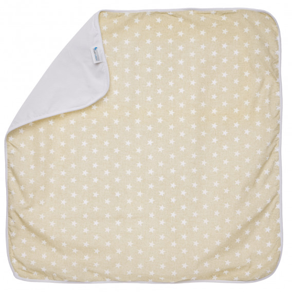 Бебешко одеяло/кърпа на бели звезди-  Inter Baby 109148 2