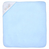 Бебешка хавлия Estrella Luna в син цвят за момче от памук Inter Baby 109208 2