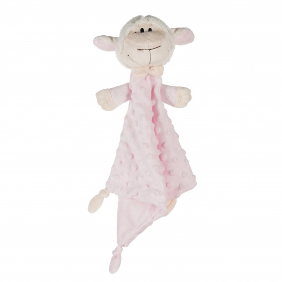 Кърпа за сън с агънце, розова Inter Baby 109391 2