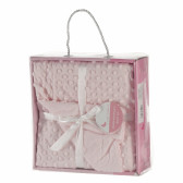 Бебешко одеяло в розов цвят Inter Baby 109683 3