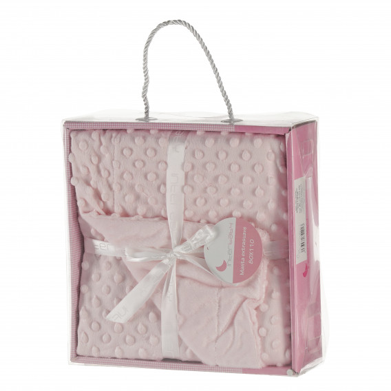 Бебешко одеяло в розов цвят Inter Baby 109683 3
