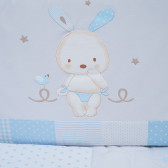 Детско спално бельо от 100 % памук със зайчета, 60х120 см. Inter Baby 109799 4