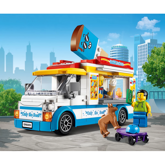 Конструктор - Камион за сладолед,  200 части Lego 109873 4