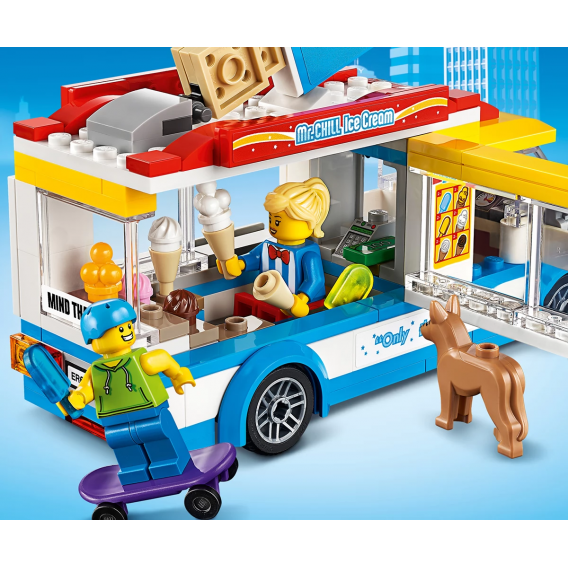 Конструктор - Камион за сладолед,  200 части Lego 109875 6