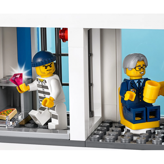 Конструктор - Полицейски участък,  743 части Lego 109887 8