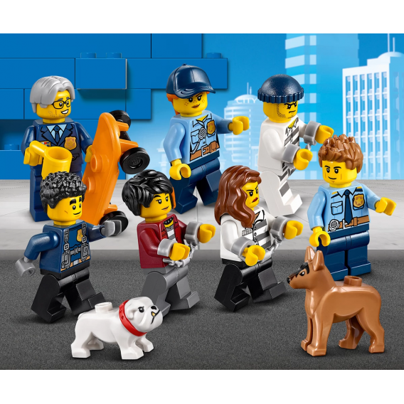 Конструктор - Полицейски участък,  743 части Lego 109896 17