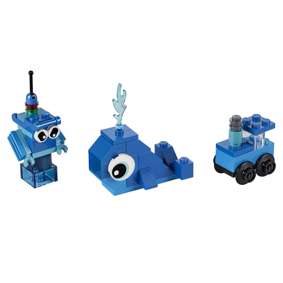 Конструктор - Творчески сини тухлички, 52 части Lego 109900 3