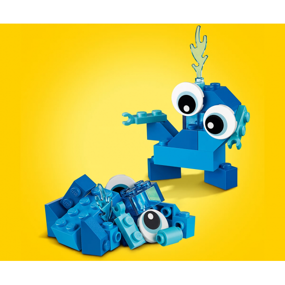 Конструктор - Творчески сини тухлички, 52 части Lego 109903 6