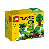 Конструктор - Творчески зелени тухлички, 60 части Lego 109907 