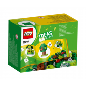 Конструктор - Творчески зелени тухлички, 60 части Lego 109908 2
