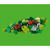 Конструктор - Творчески зелени тухлички, 60 части Lego 109911 5