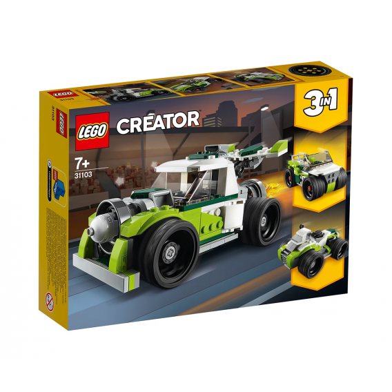 Конструктор - Ракетен камион, 198 части Lego 109961 