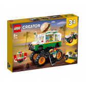 Конструктор - Камион чудовище за хамбургери, 499 части Lego 109982 