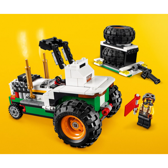Конструктор - Камион чудовище за хамбургери, 499 части Lego 109992 11