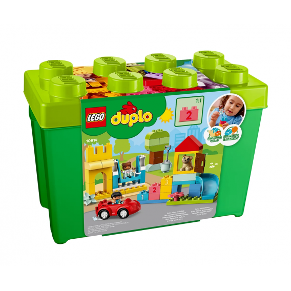 Конструктор - Луксозна кутия с тухлички, 85 части Lego 110100 2