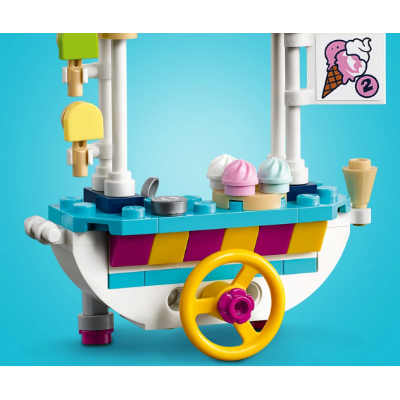 Конструктор - Количка за сладолед, 97 части Lego 110115 8