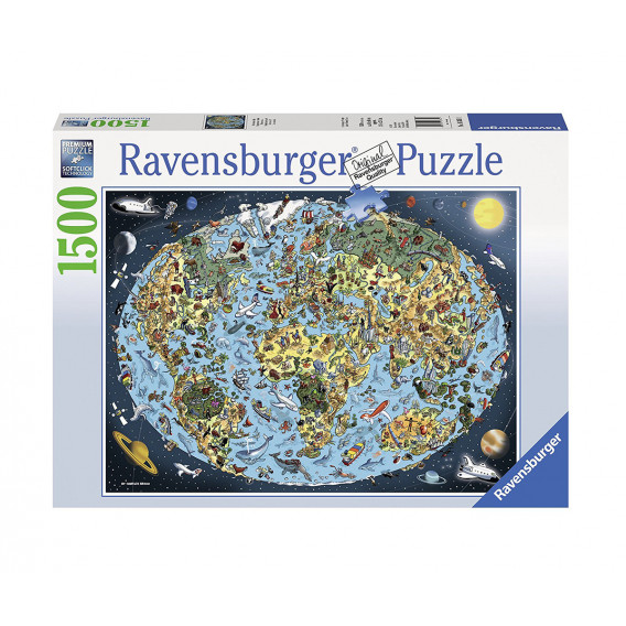 Пъзел Карта на Земята Ravensburger 11012 