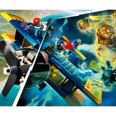 Конструктор - Самолетът за каскади на El Fuego, 295 части Lego 110170 4