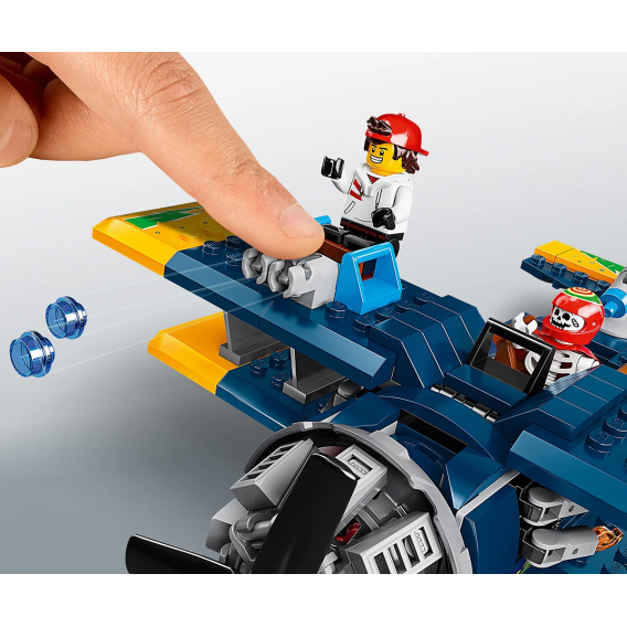 Конструктор - Самолетът за каскади на El Fuego, 295 части Lego 110175 9
