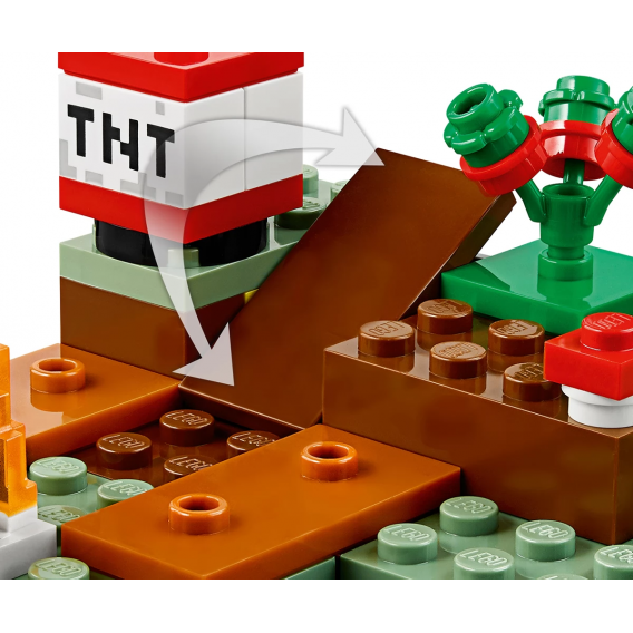 Конструктор - Приключение в тайгата, 74 части Lego 110196 6