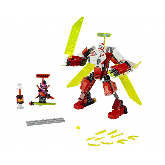 Конструктор - Летящият робот на Kai, 217 части Lego 110220 3