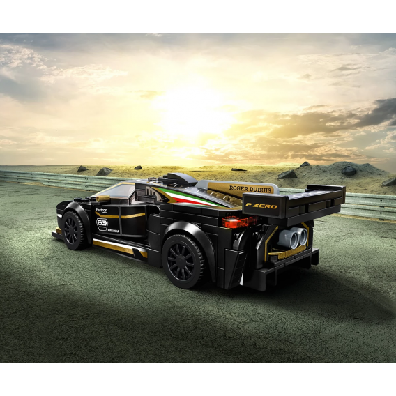Конструктор - Lamborghini Urus ST-X & Lamborghini Huracán Super Trofeo EVO, 663 части Lego 110247 5