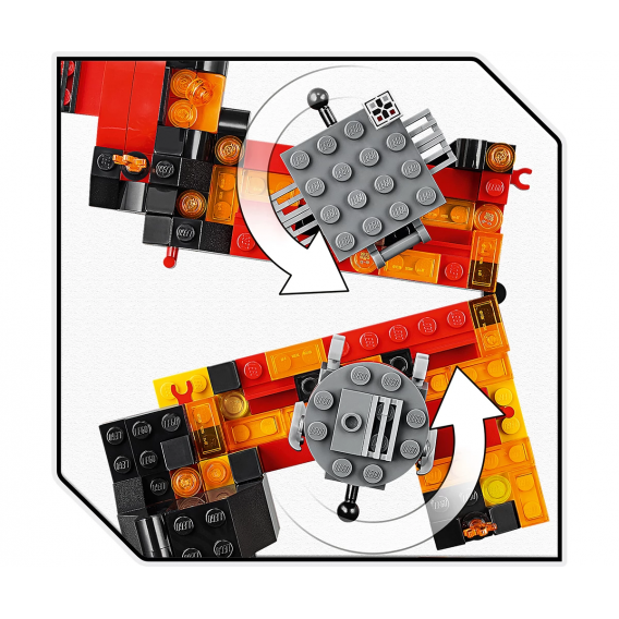 Конструктор - Дуел на Mustafar, 208 части Lego 110277 7