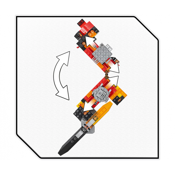 Конструктор - Дуел на Mustafar, 208 части Lego 110280 10