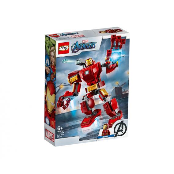 Конструктор - Iron Man Mech, 148 части Lego 110287 